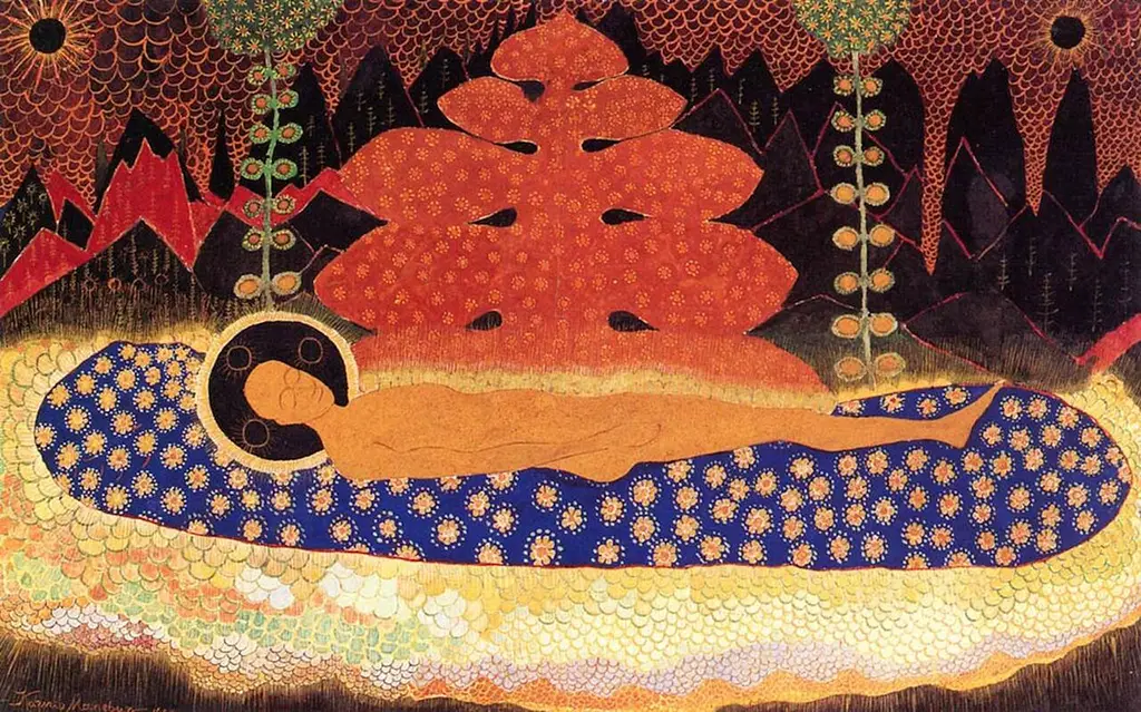 Shroud of Christ in Detail Kazimir Malevich